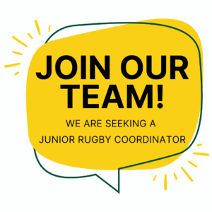 Are you the new Junior Rugby Coordinator??