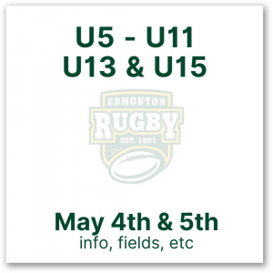Mini & Junior Rugby Info - May 4 & 5